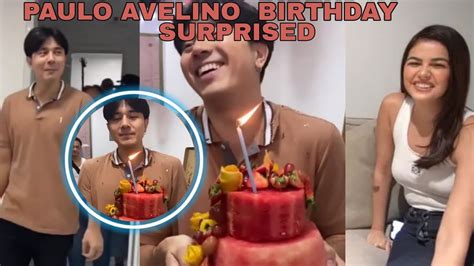 PAULO AVELINO BIRTHDAY SURPRISED FROM .